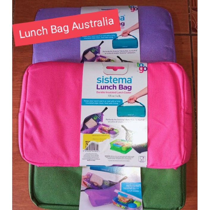 Sistema Lunch Bag Australia lunch cooler Shopee Philippines