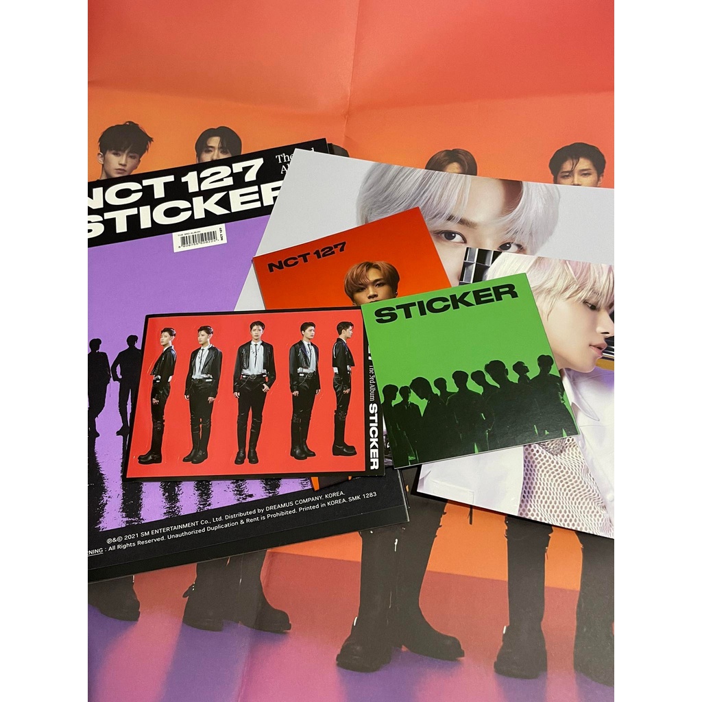 NCT 127 Unsealed Sticker Album | Shopee Philippines