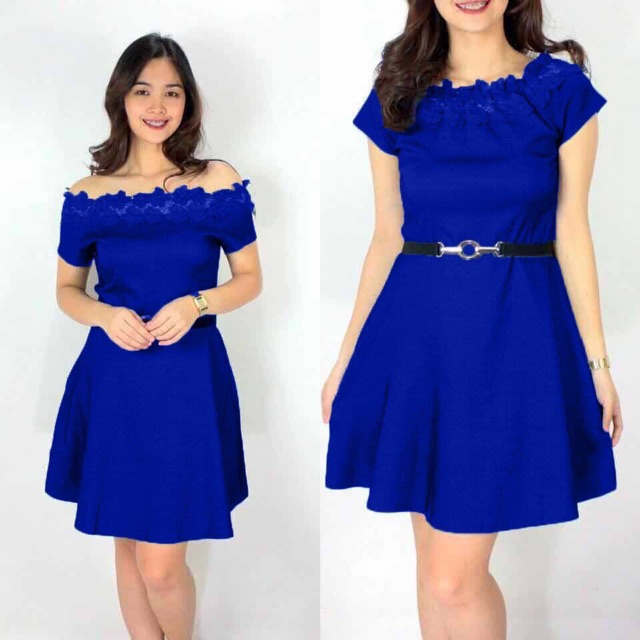 denim dress shopee