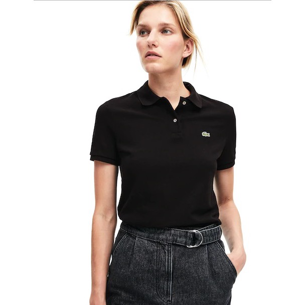 lacoste black polo shirt