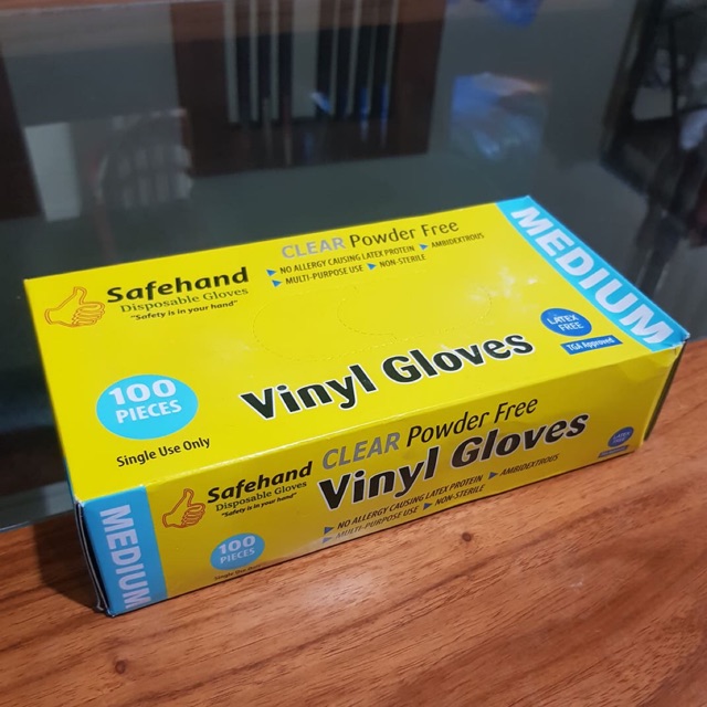 Safehand Vinyl Gloves Shopee Philippines