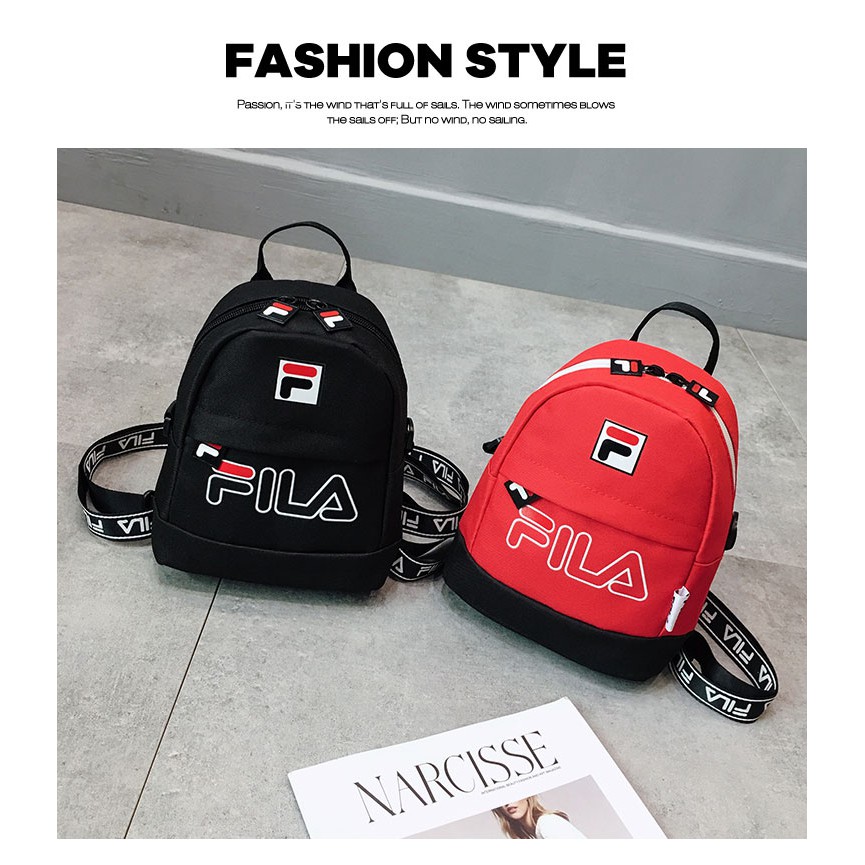 fila backpack womens red