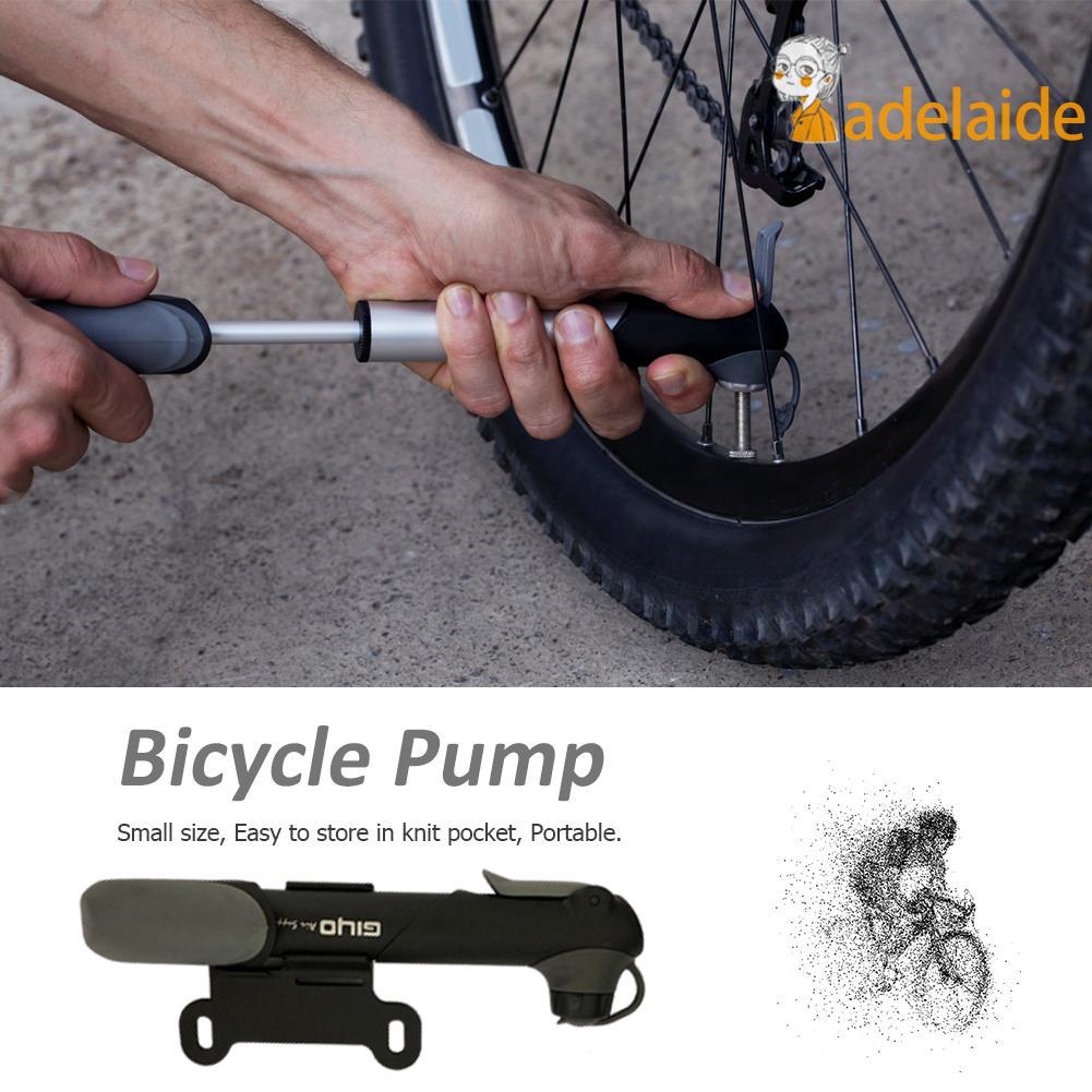 how to pump up bike tire with small valve