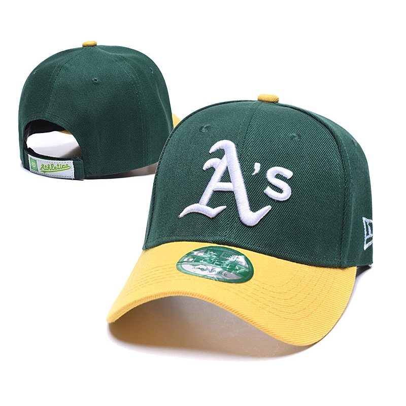 New Era Oakland Athletics 1973 Logo History 59FIFTY Fitted Hat in Green