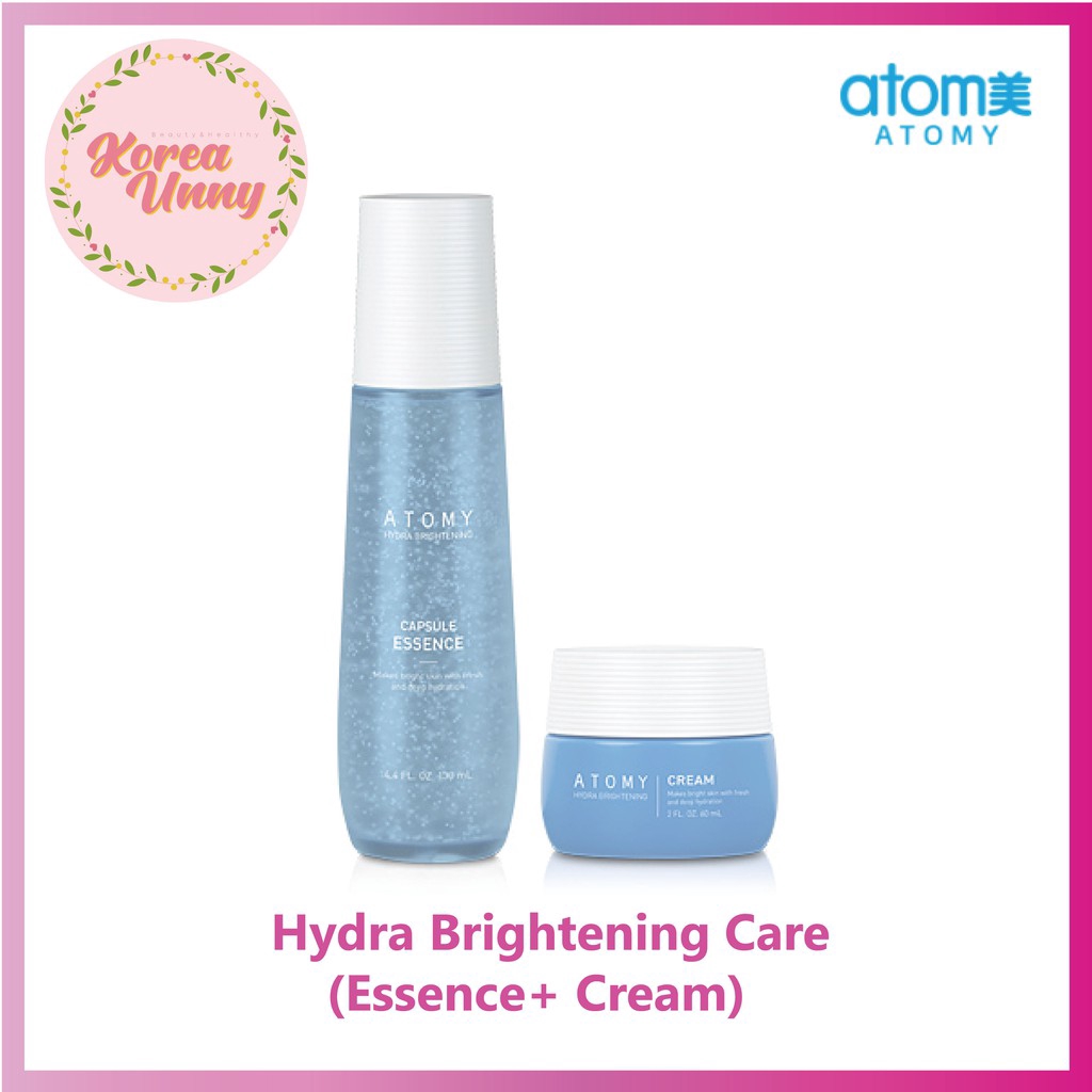 Atomy Hydra Brightening Care Set Cream / Capsule Essence Shopee