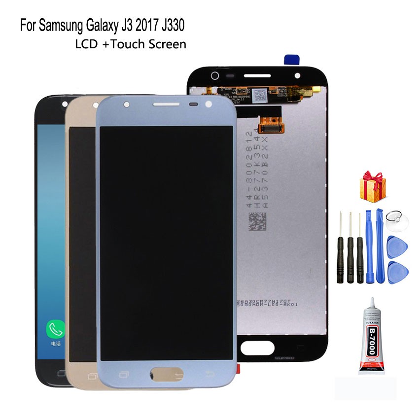 For Samsung Galaxy J3 17 J330 J3 Pro Lcd Display Touch Screen Digitizer For Samsung J330f Sm J330f Lcd Repair Parts Free Tools Shopee Philippines