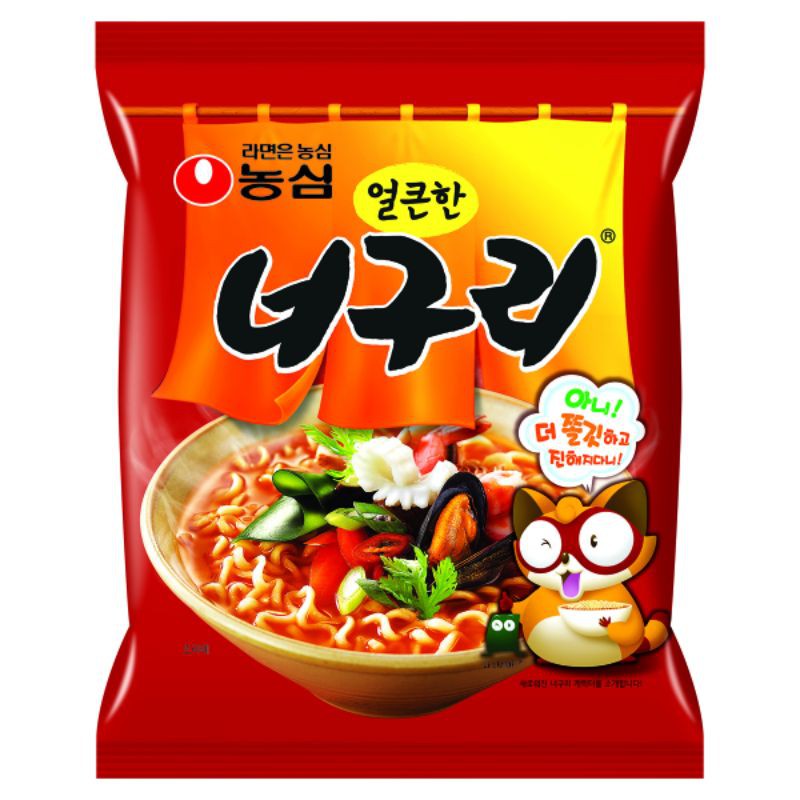 Neoguri Spicy Seafood Instant Noodle Soup 120g | Shopee Philippines