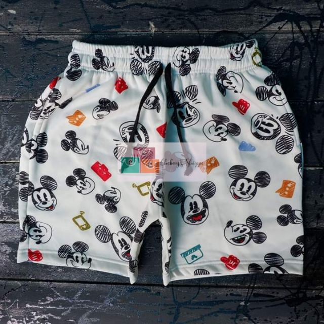 sweat shorts mickey mouse