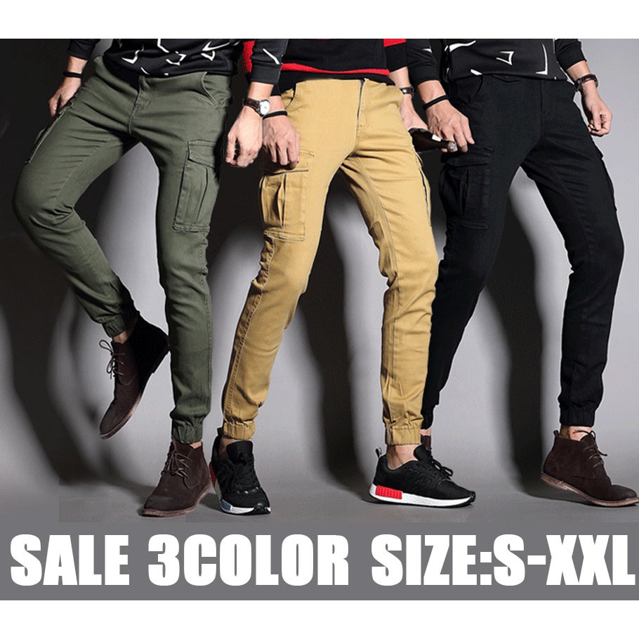 F&F cargo pants six pocket for men’s SIZE（SXXL） Shopee Philippines