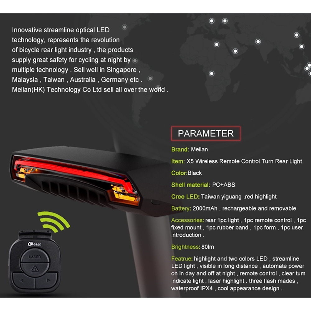 x5 wireless remote control turning laser light