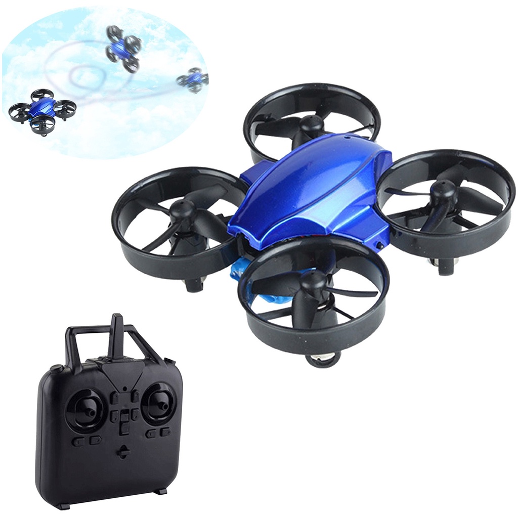 DIY Assembly Mini Remote Control Drone Aircraft Four Selection Wings Height remains foldable