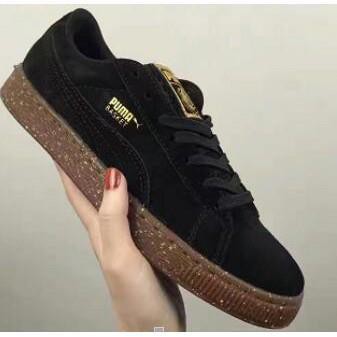 puma suede classic black