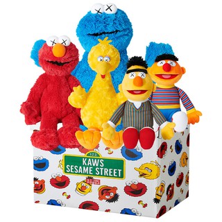 kaws toys sesame street