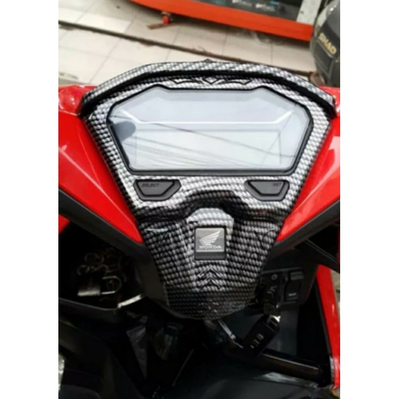 Cover Close Speedometer Carbon Honda Vario 125 150 Shopee Philippines