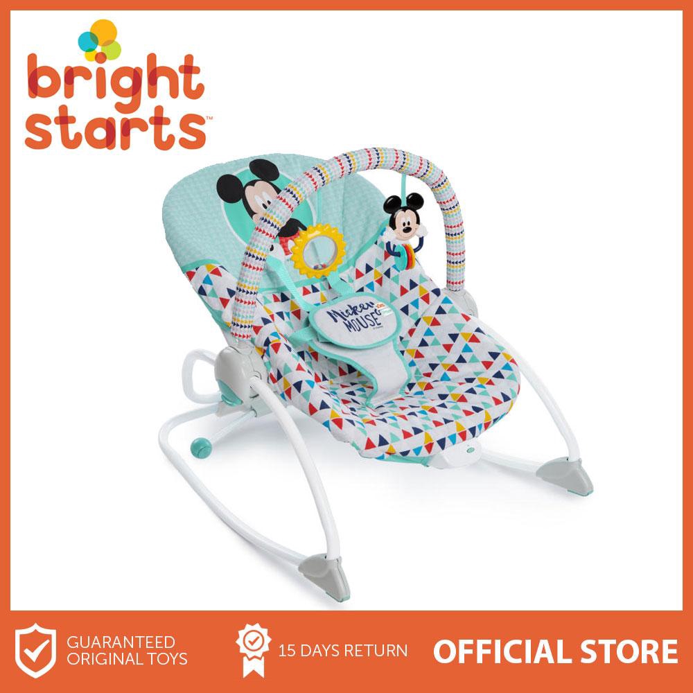 bright starts mickey mouse rocker