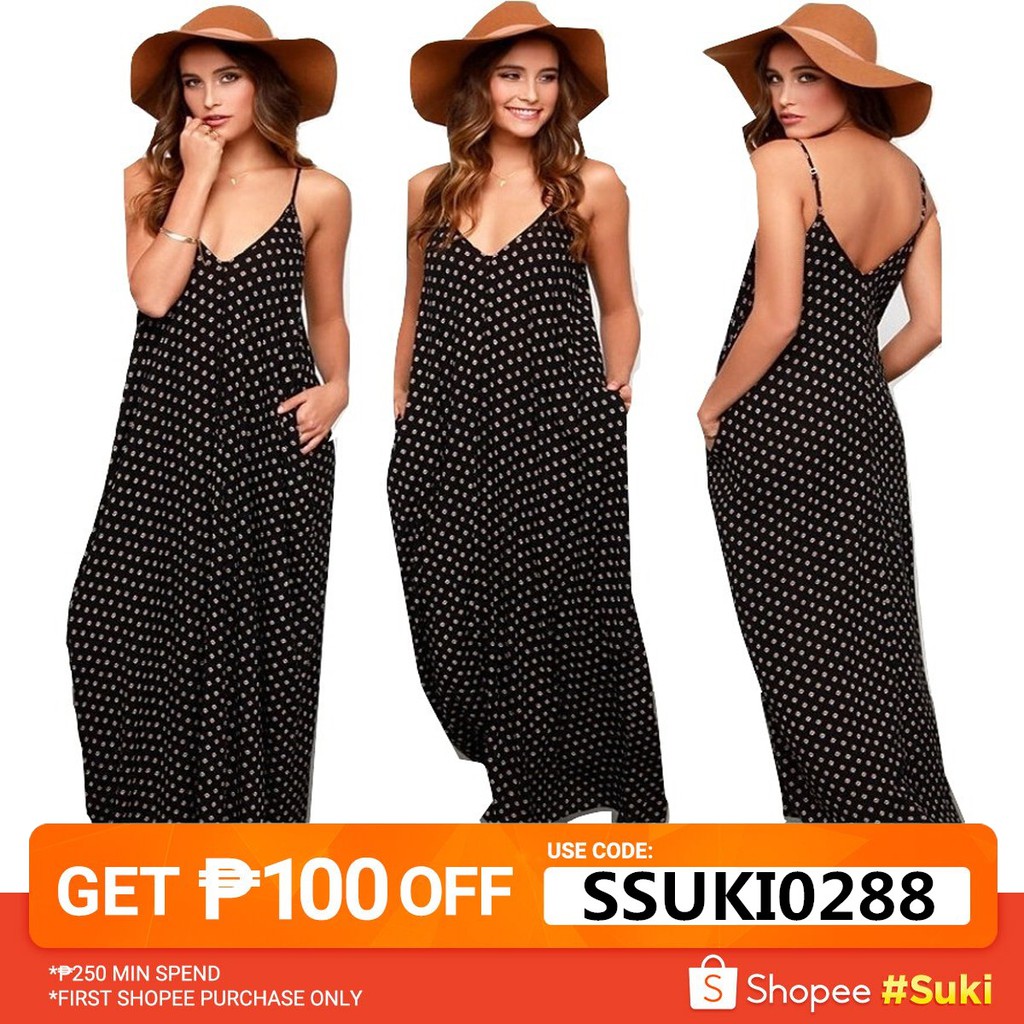 shopee maxi dress
