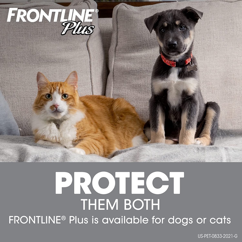Frontline Plus for Dogs Cats Flea and Tick Spot Treatment Repellent Anti-Flea Anti-Itching 1piece #6