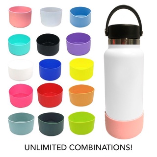 20/Colors Silicone Protective Boot Sleeve Bottle Flask 7.5cm 9cm ...