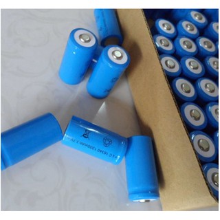 2Pcs/set 16340 battery 3.7V 1300mAh Rechargeable Li-ion Battery for Led ...