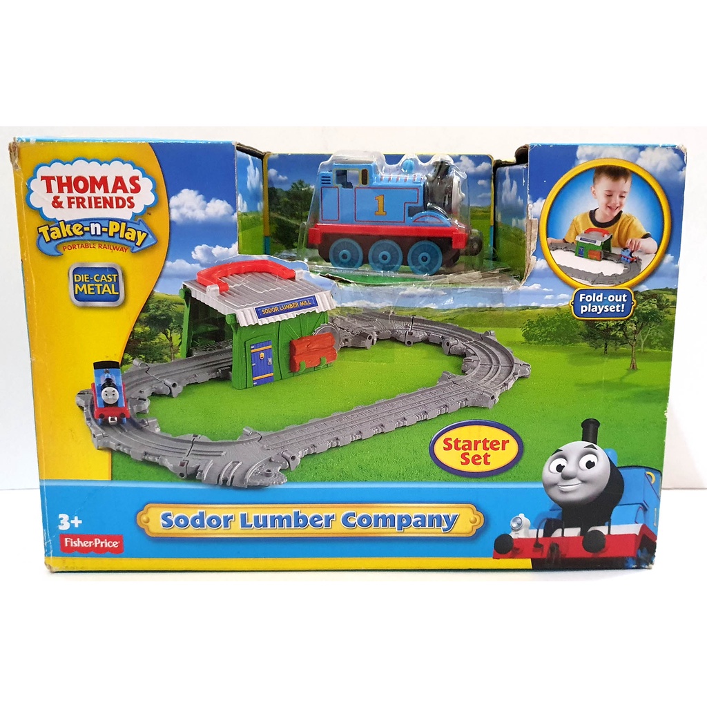 Thomas & Friends Take-n-Play Sodor Lumber Company Classic Portable Fold ...