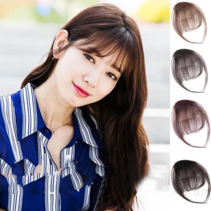 Hair Clip Air Fake Bangs Hair Extension False Hair Piece