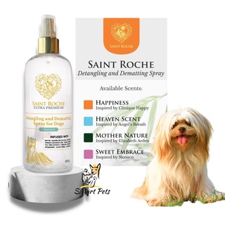 Saint Roche Ultra Premium Detangling & Dematting Spray for Dogs 318ml