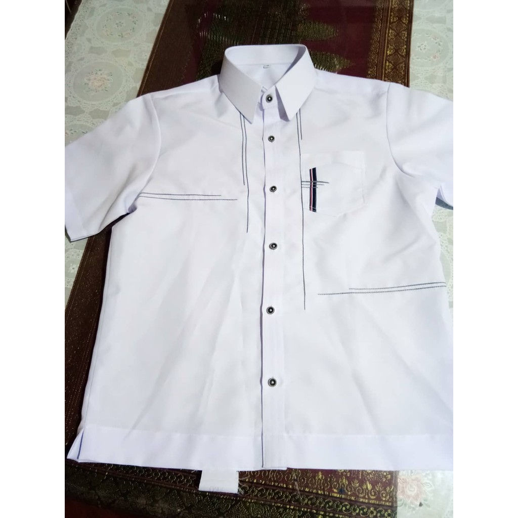 white polo short sleeve