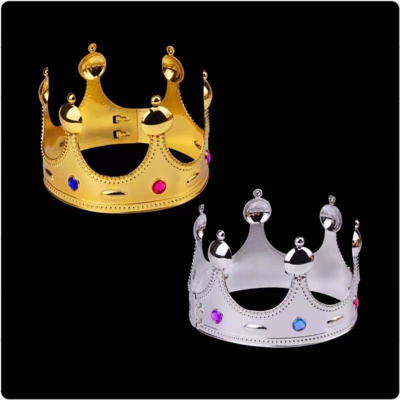 RNC Plastic King Queen Prince Princess Crown | Shopee Philippines
