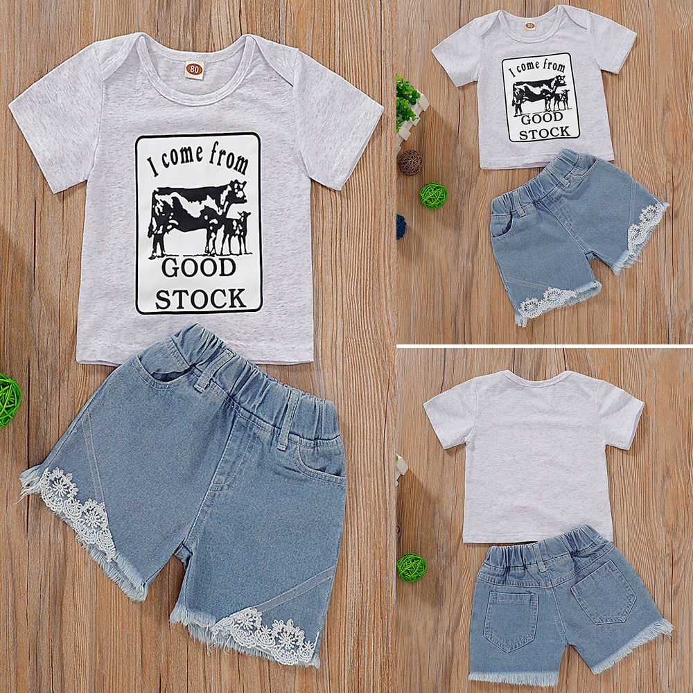 cow print denim shorts