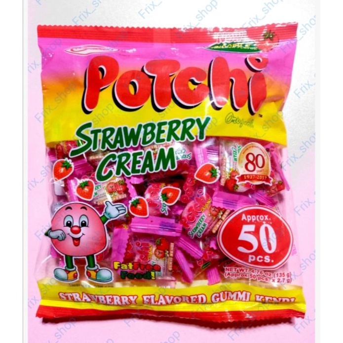 Potchi Strawberry Cream Original x 50's | Shopee Philippines