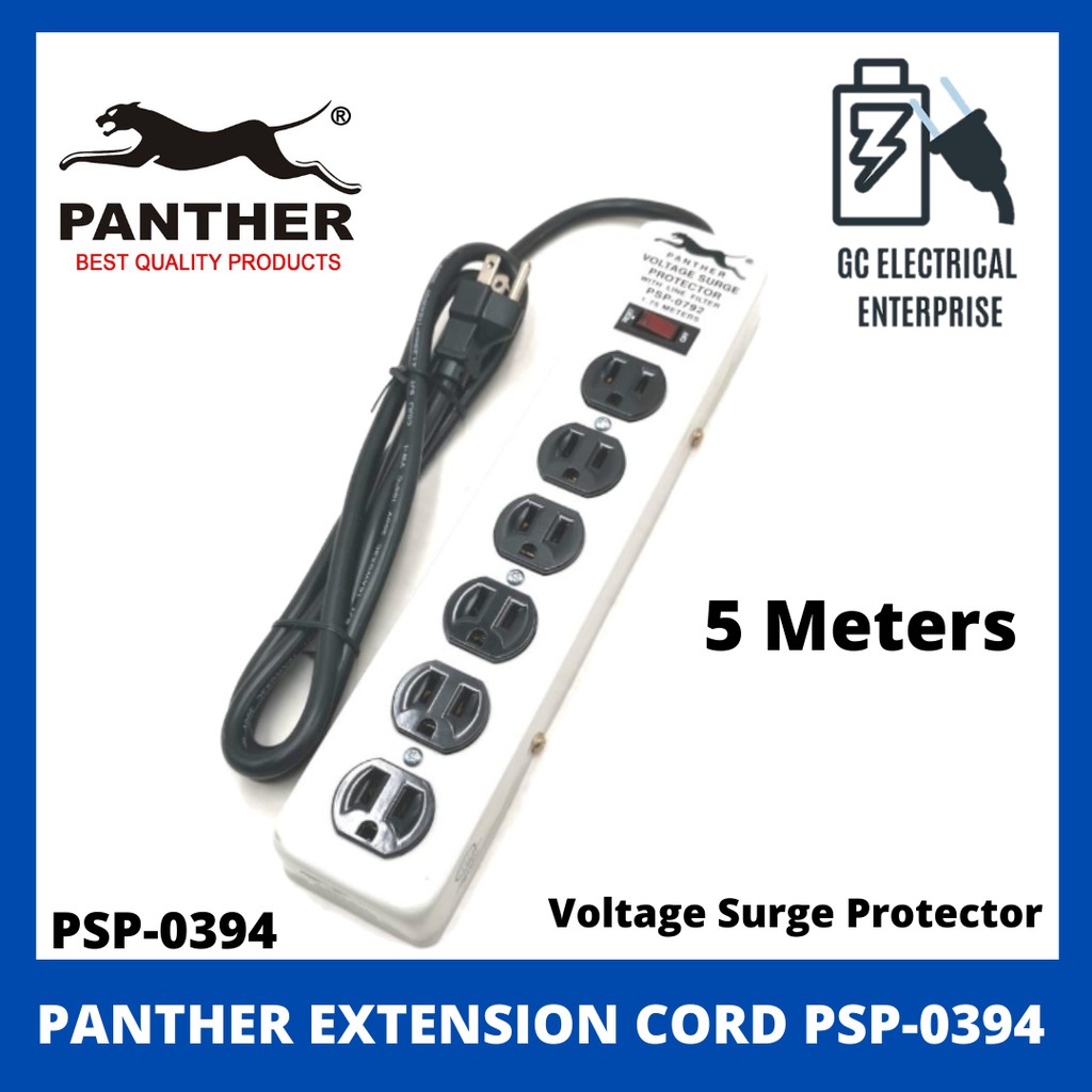 panther-extension-cord-voltage-surge-protector-psp-0394-5-meters