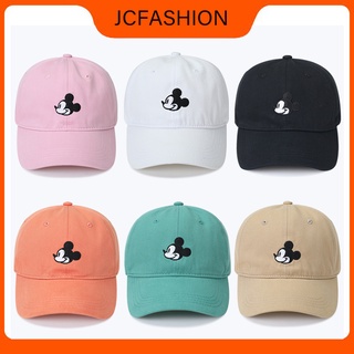 Jc Korean hat casual Mickey baseball cap men and women caps