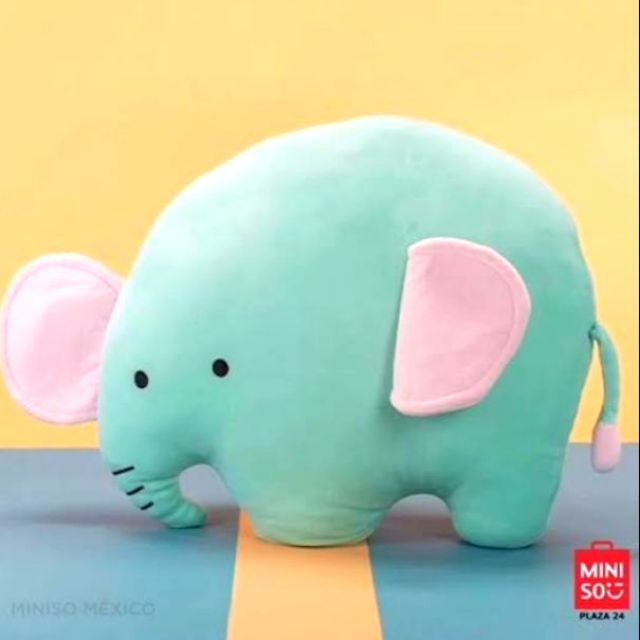 miniso elephant stuffed toy