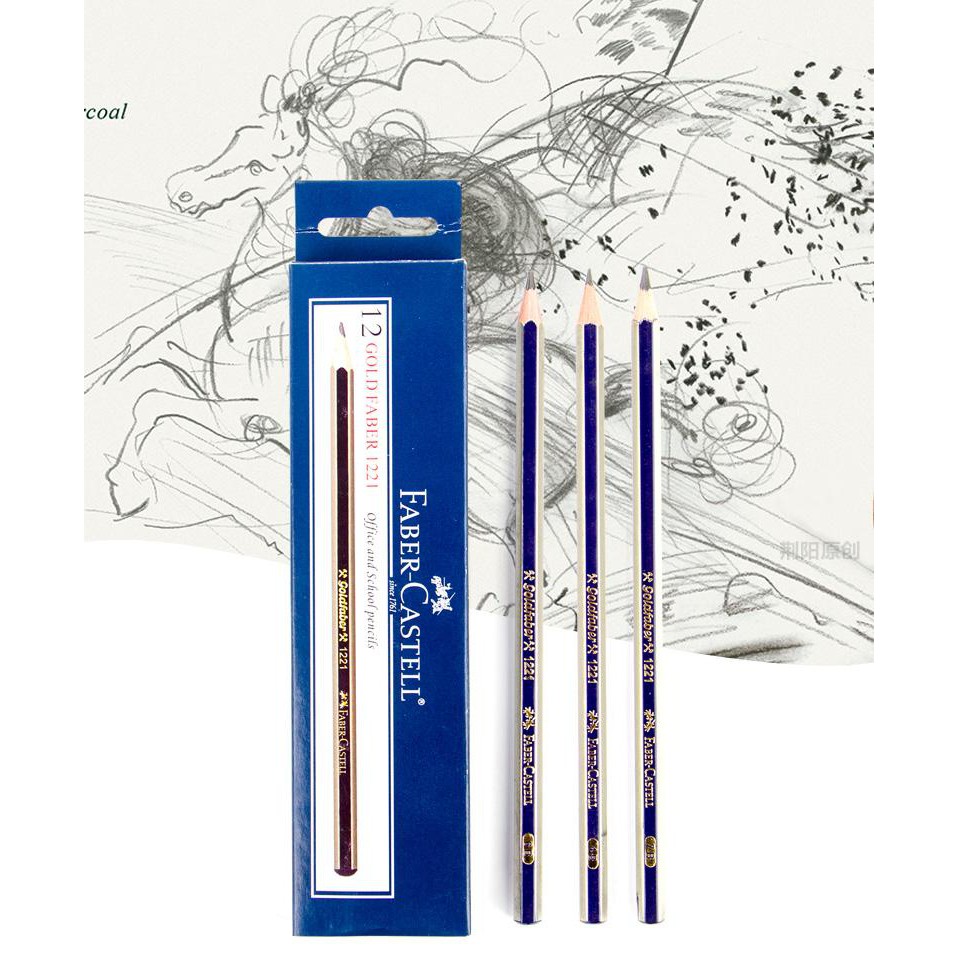 fabercastell goldfaber 1221 sketching pencils per piece
