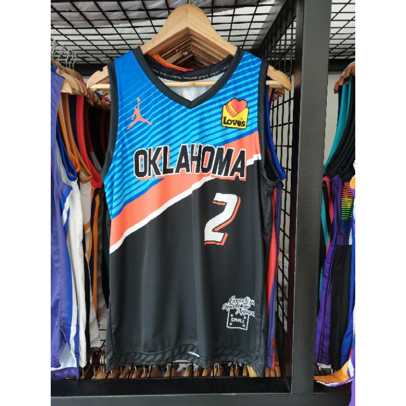 OKC THUNDER SHAI GILGEOUSALEXANDER NIKE CITY EDITION 202021 JERSEY