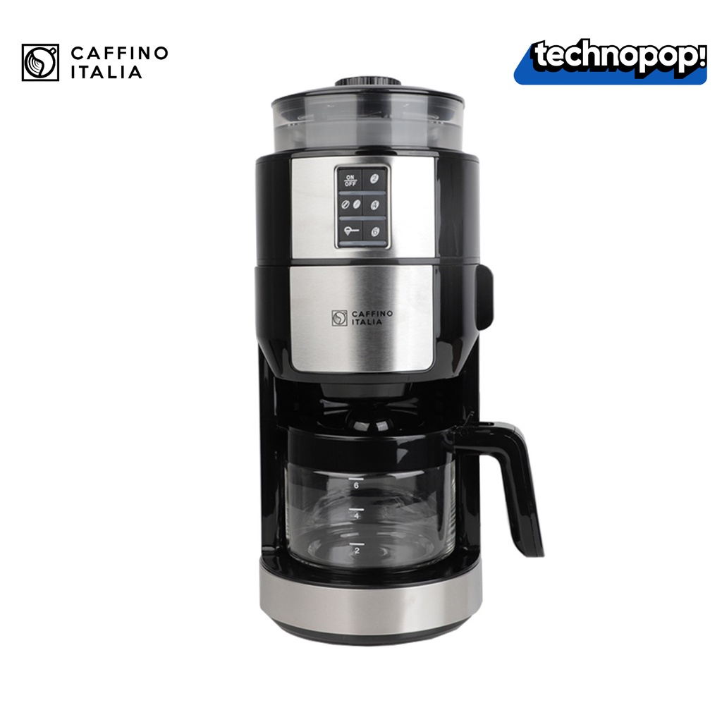 Caffino Italia In Grind And Brew Automatic Coffee Maker Technopop Ph Shopee Philippines