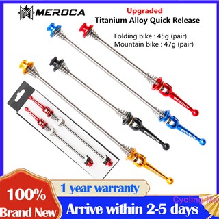 Details about / Pair Quick Release 100//135mm Hub Axle MTB Road Bike Bicycle QR Skewer Titanium