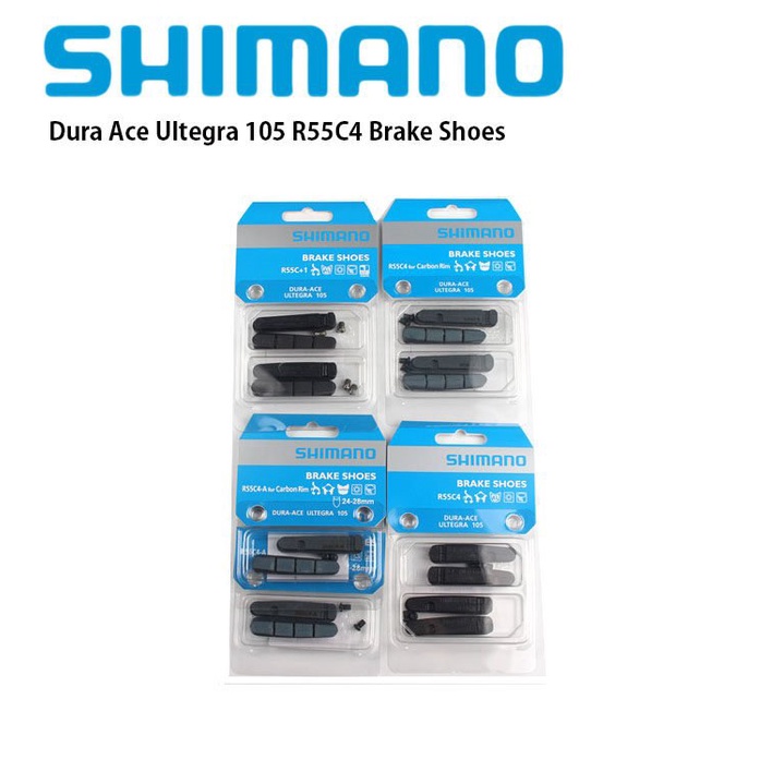 Shimano Dura Ace Ultegra 105 R55C4 Brake Shoes Road Bike Brake Pad