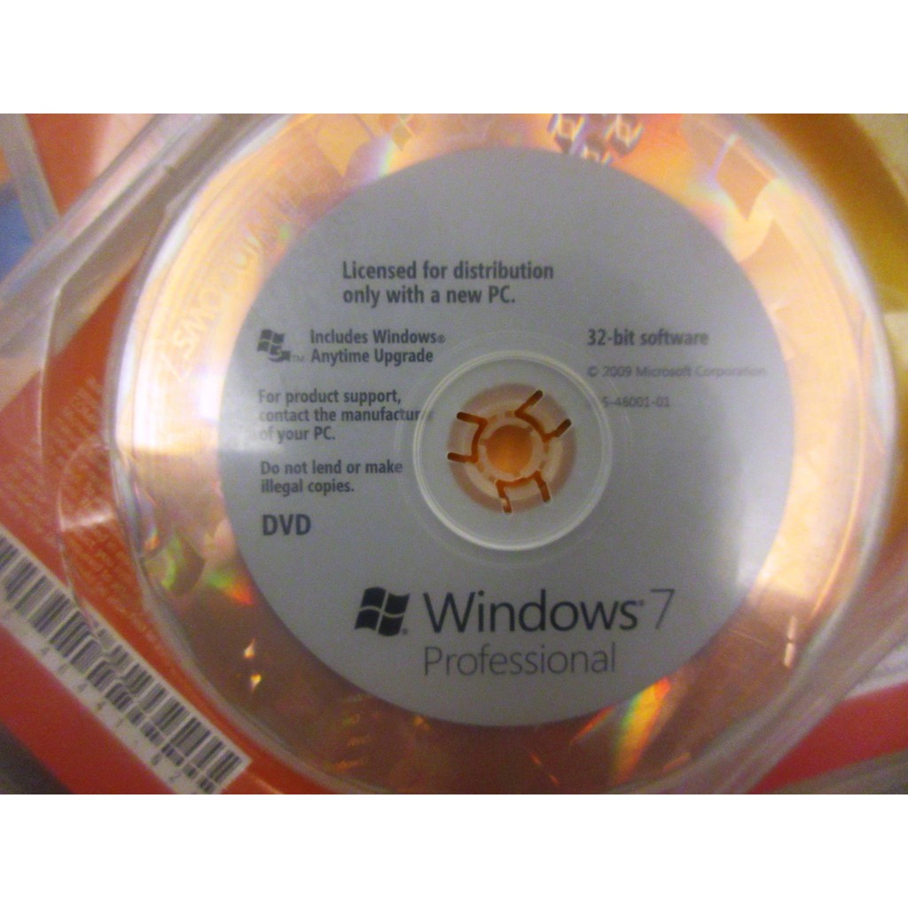 Windows 7 Professional 32 Bit Dvd Version 09 Shopee Philippines