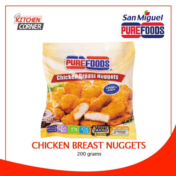 Chicken Nuggets Purefoods is rated the best in 04/2024 BeeCost