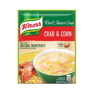 Knorr Crab and Corn Soup Powder Mix Made with Real Crab Meat, Sweet