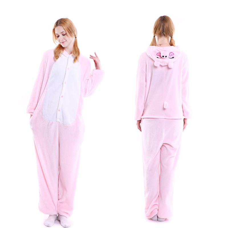 pink pajama jumpsuit