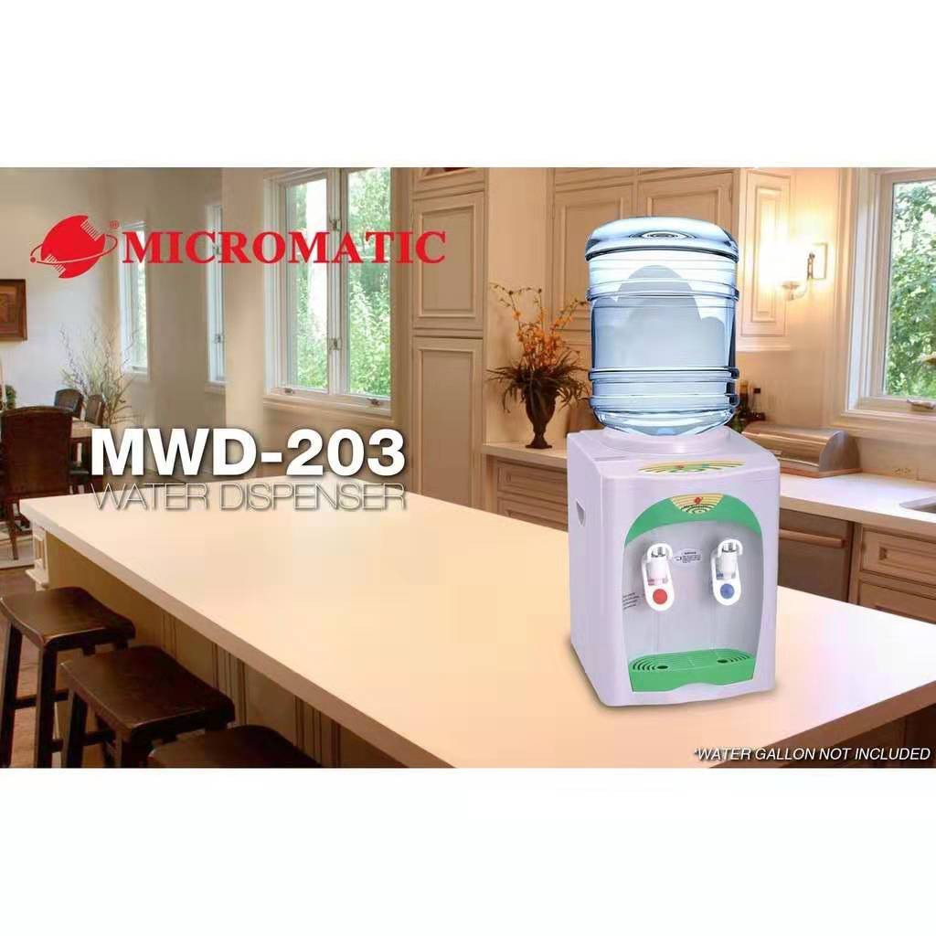 Table Top Electric Water Dispenser Micromatic MWD203 Shopee Philippines