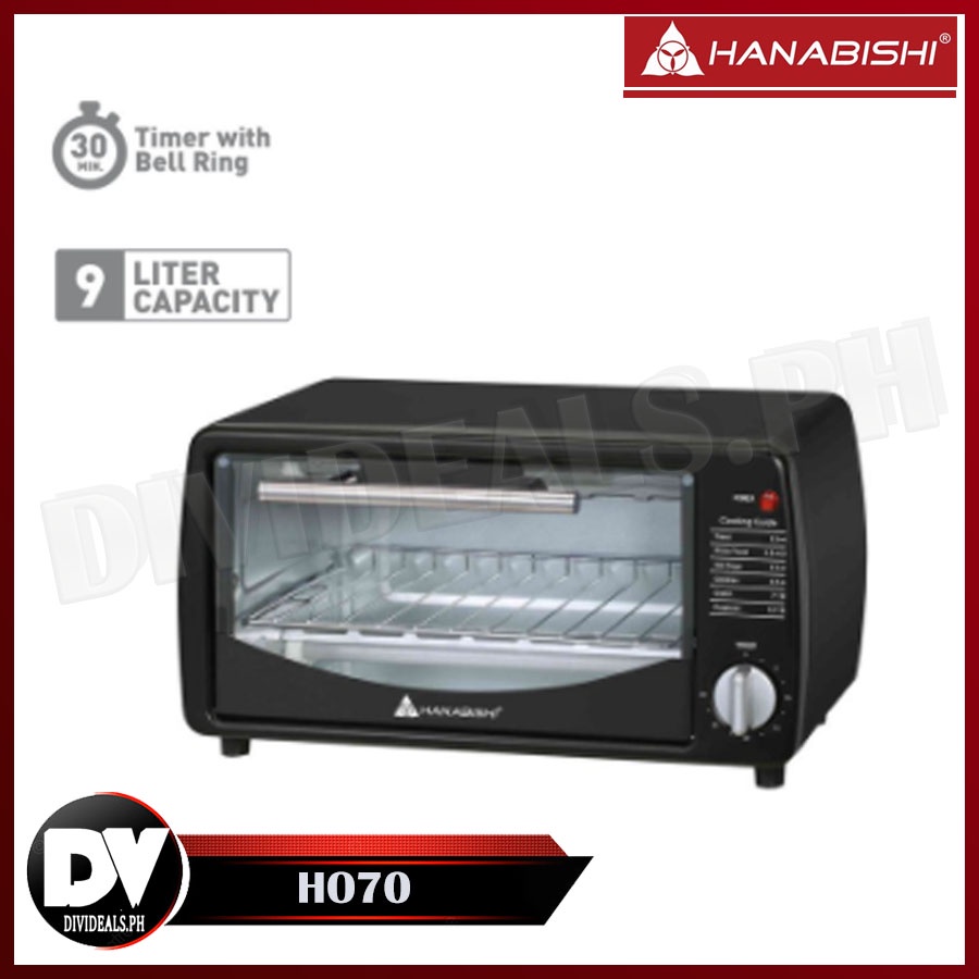 Hanabishi Oven Toaster 9L HO70 Shopee Philippines