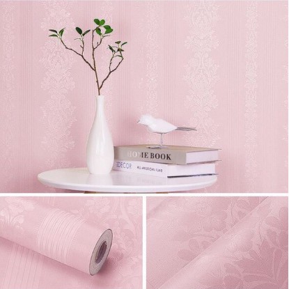 Wallpaper 2D embossed PVC waterproof self-adhesive wall sticker, used for home decoration 10m * 45cm