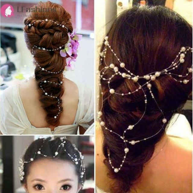 String Pearl Hair Accessories Shopee Philippines