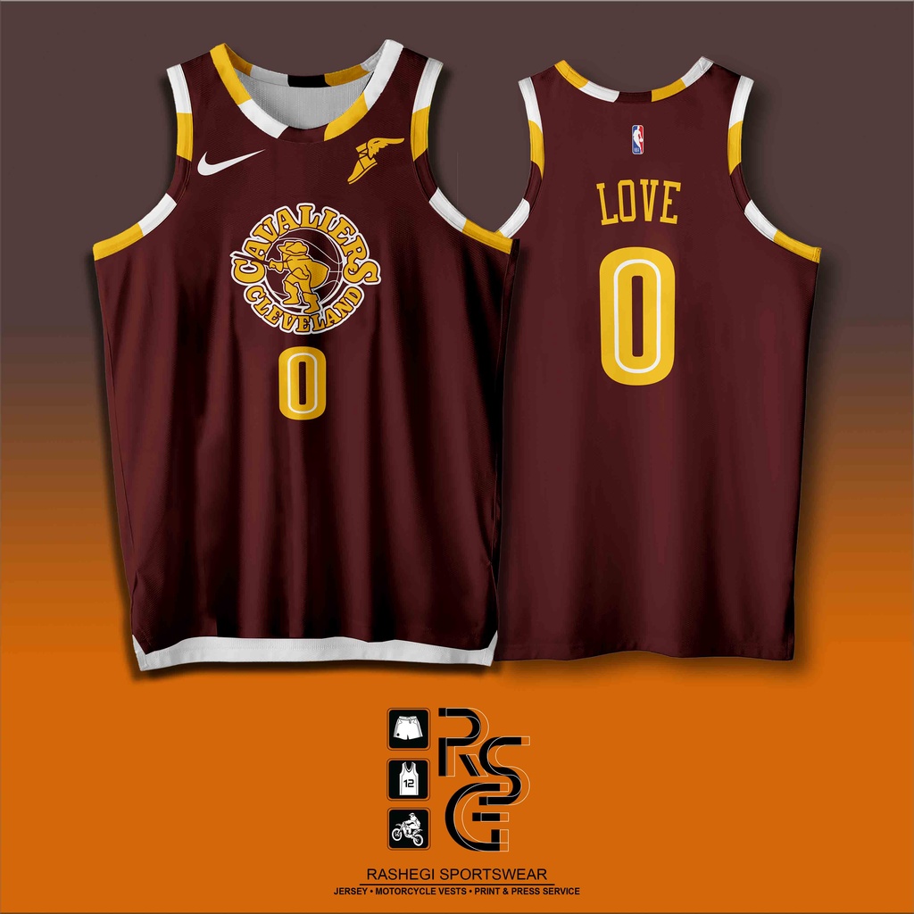 Cleveland Cavaliers Love 2022 Jersey Full Sublimation Shopee Philippines