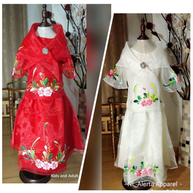 modern filipiniana attire for kids