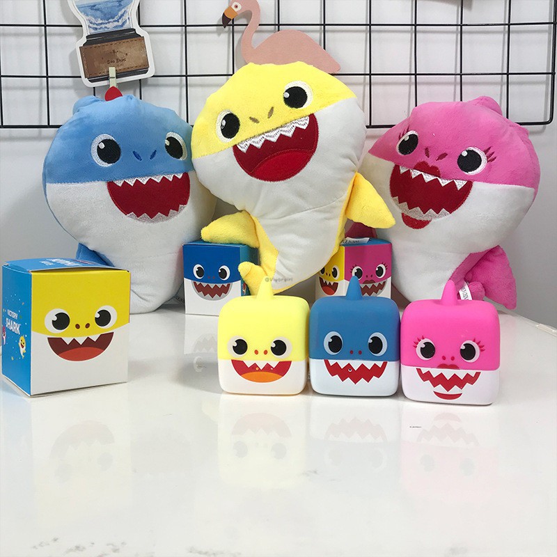 baby shark rubber toys