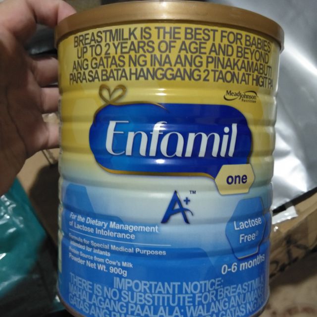 enfamil a  one lactose free